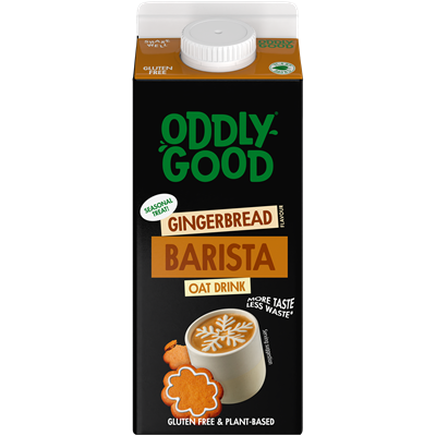 Oddlygood® Barista kaurajuoma piparkakku 0,75 l ESL gluteeniton