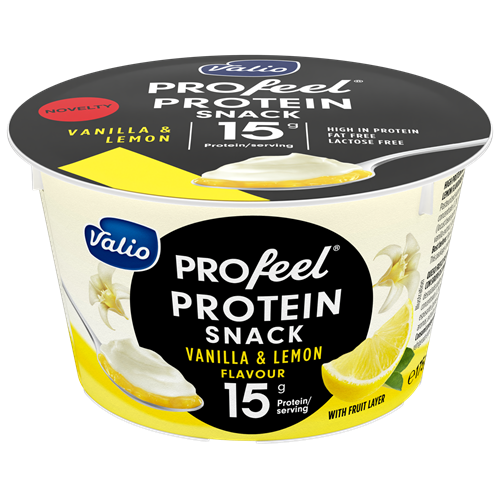 Valio PROfeel®️ Protein იოგურტი ვანილი-ლიმონი