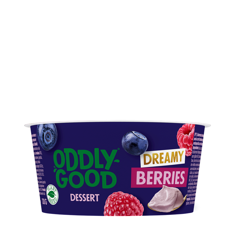 Oddlygood® Dessert 130 g dreamy berries gluteeniton