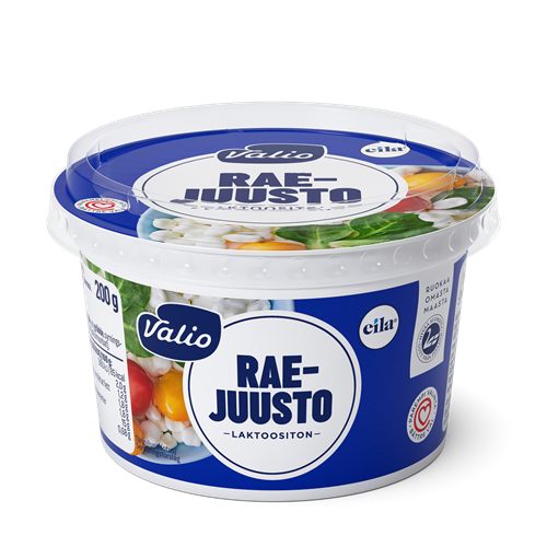 Valio raejuusto 200 g laktoositon