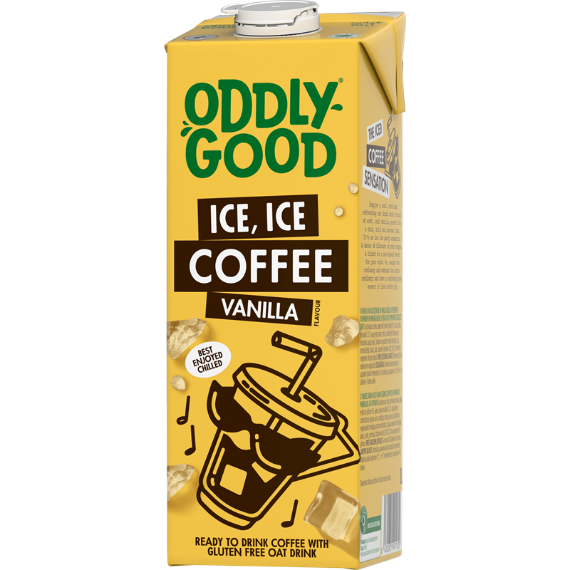 Oddlygood® iskaffe 1 l vanilj glutenfri