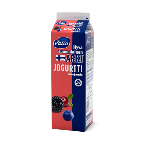 Valio Hyvä suomalainen Arki® jogurtti 1 kg marjamix