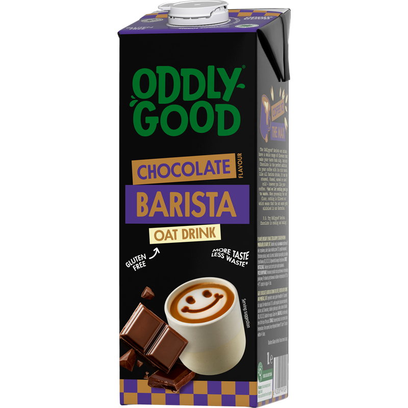 Oddlygood® Barista kaurajuoma 1 l suklaa UHT gluteeniton