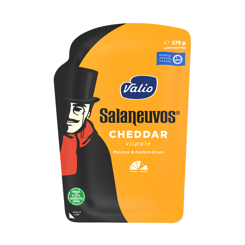 Valio Salaneuvos® Cheddar e275 g viipale