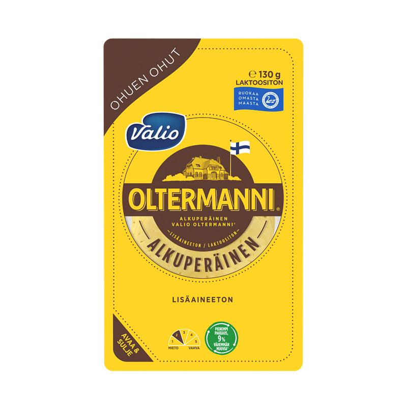 Valio Oltermanni® ohuen ohut e130 g viipale