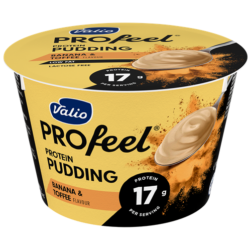 Valio PROfeel® Protein pudding banan-toffi 185g