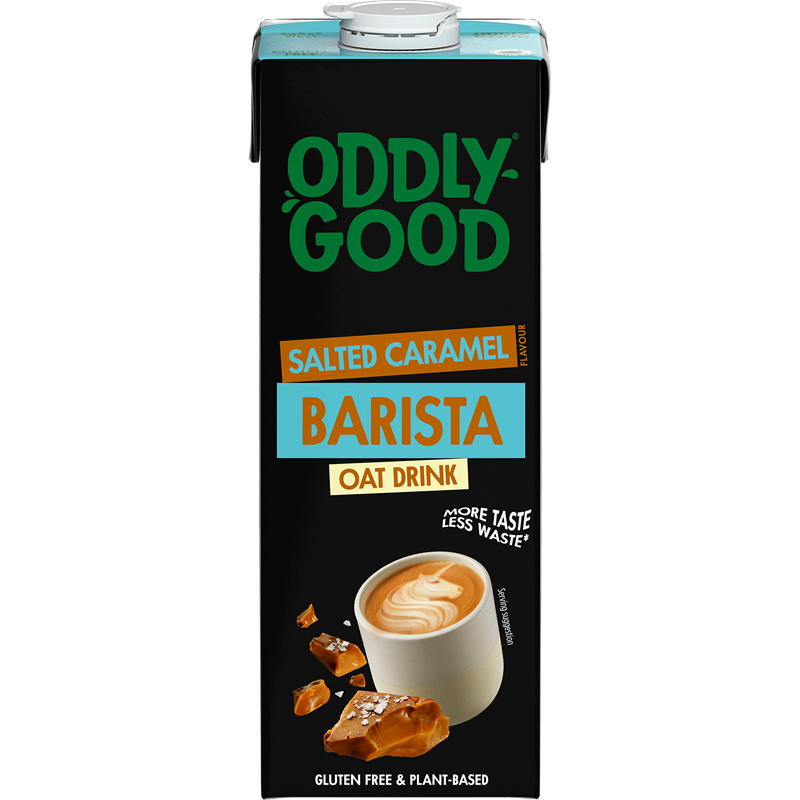 Oddlygood® Barista kaurajuoma 1 l caramel UHT gluteeniton