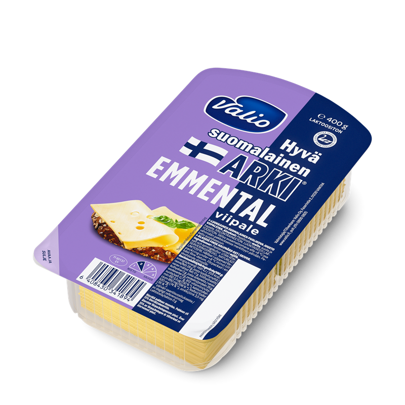 Valio Hyvä suomalainen Arki® emmentalviipale e400 g