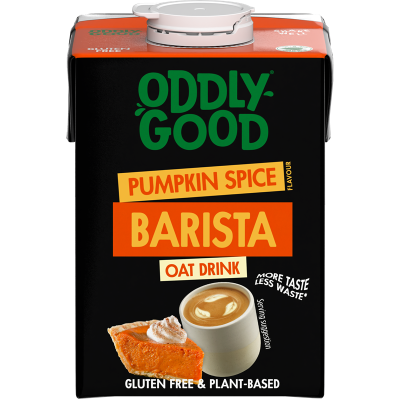 Oddlygood® Barista kaurajuoma pumpkin spice 0,5 l UHT gluteeniton