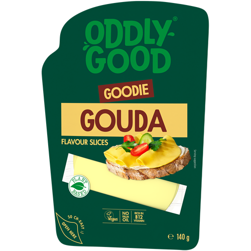 Oddlygood® viipaleet e140 g gouda flavour