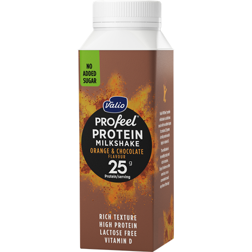 Valio PROfeel® proteinmilkshake apelsin & choklad