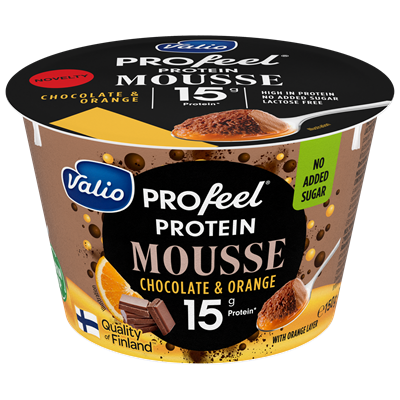 Valio PROfeel®️ Protein Mousse Chocolate-Naranja