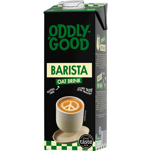 Oddlygood® Barista kaurajuoma 1 l UHT gluteeniton