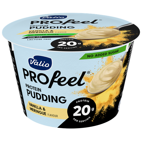 Valio PROfeel® Protein pudding o smaku wanilii i bezy  180 g