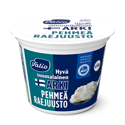 Valio Hyvä suomalainen Arki® pehmeä raejuusto 200 g laktoositon