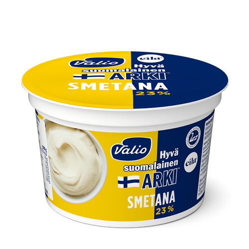 Valio Hyvä suomalainen Arki® smetana 23 % 180 g laktoositon