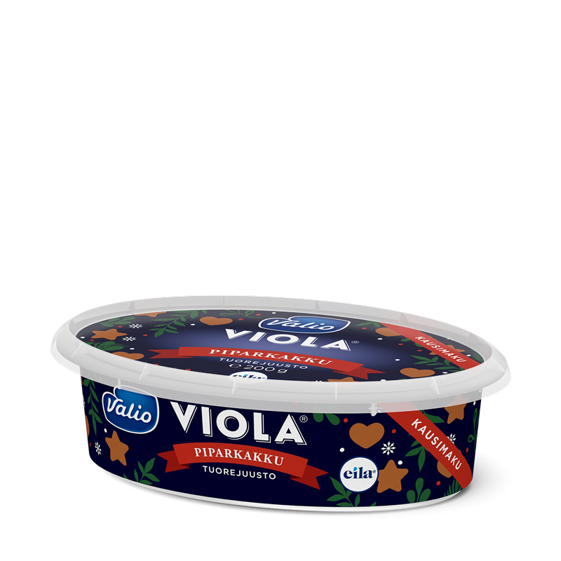 Valio Viola® e200 g piparkakku tuorejuusto laktoositon