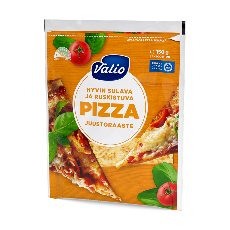 Valio pizzajuusto e150 g raaste