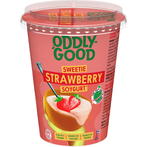 Oddlygood® Soygurt 400 g mansikka