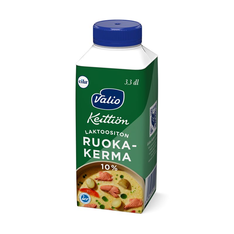 Valio Keittiön ruokakerma 10 % 3,3 dl laktoositon