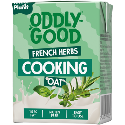 Oddlygood® Cooking Oat 2 dl ranskalaiset yrtit gluteeniton