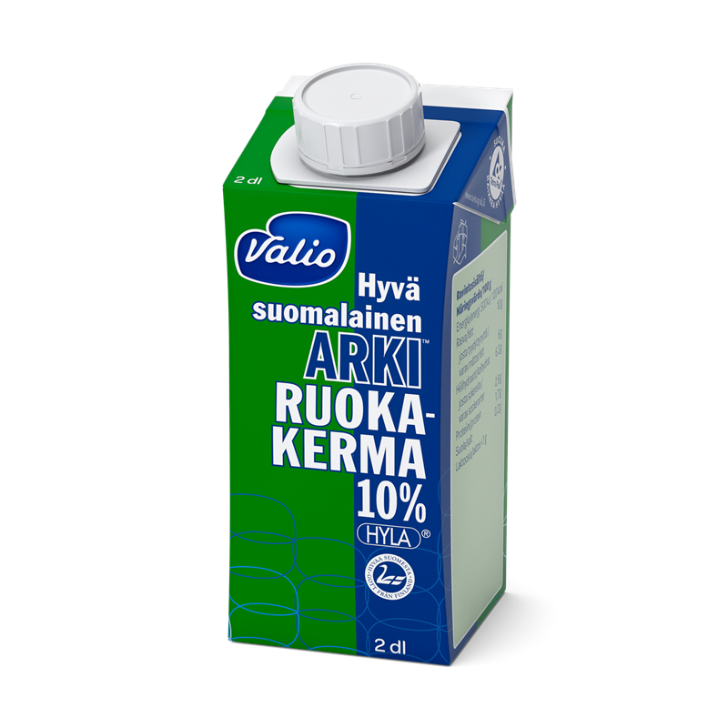 Valio Hyvä suomalainen Arki® ruokakerma 10 % 2 dl UHT HYLA®