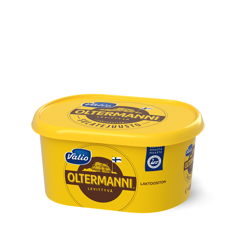 Valio Oltermanni® e400 g levittyvä sulatejuusto laktoositon