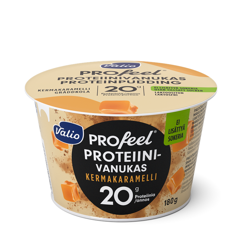 Valio PROfeel® proteiinivanukas 180 g kermakaramelli laktoositon