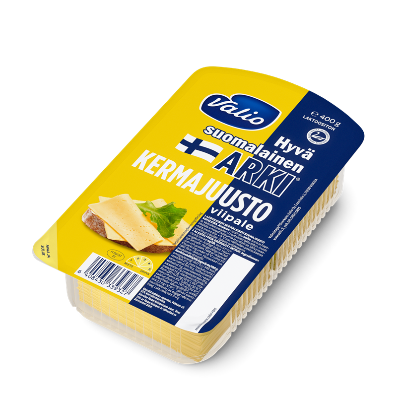 Valio Hyvä suomalainen Arki® kermajuustoviipale e400 g